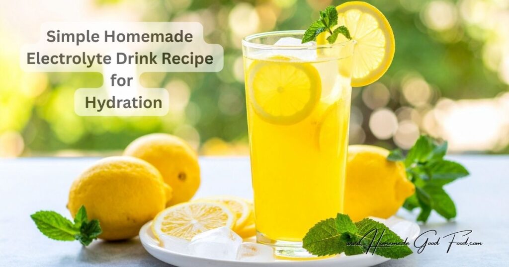 Store the cocktail in a closed jug in the refrigerator for up to 2 days. Shake and stir before drinking. The electrolyte drink is medium sweet with a pleasant sourness. It perfectly quenches thirst, replenishes electrolytes after heat, illness, or exercise.