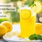 Make a simple homemade electrolyte drink for hydration using natural ingredients. A refreshing and healthy alternative to store bought sports drinks.